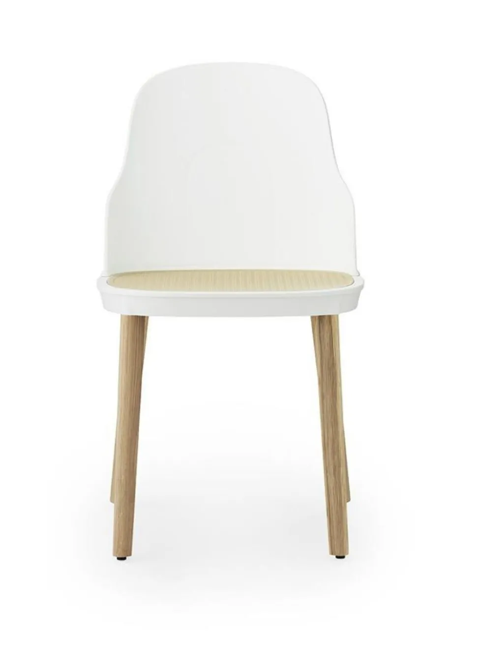 Allez chair in oak - molded wicker