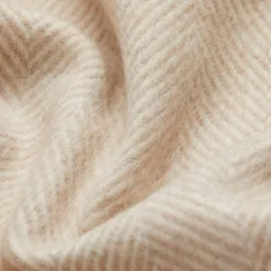 Alpaca Herringbone Throw