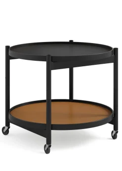 Bølling Tray Table 60 / Black Stained Beech