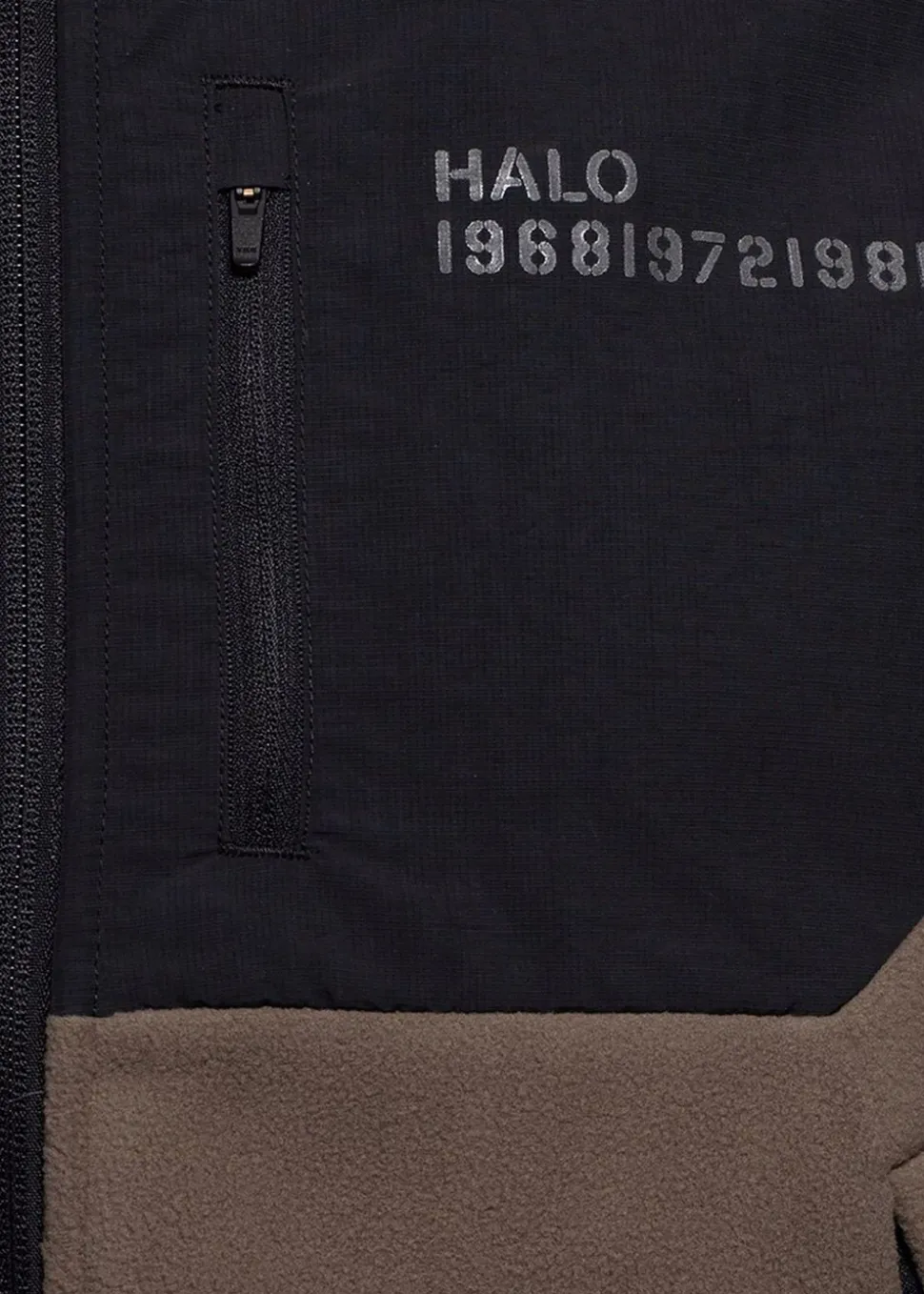 Blocked Fleece Vest