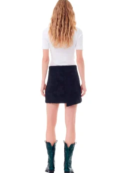 Boucle Jacquard Suiting Mini Skirt