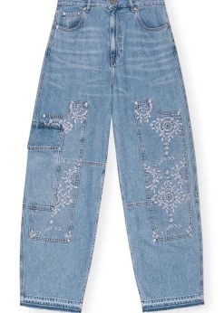 Broderie Anglaise Denim Carpenter Jeans