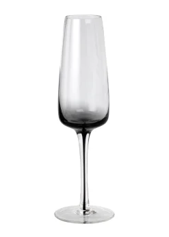 Champagne glass - Amber / Smoke