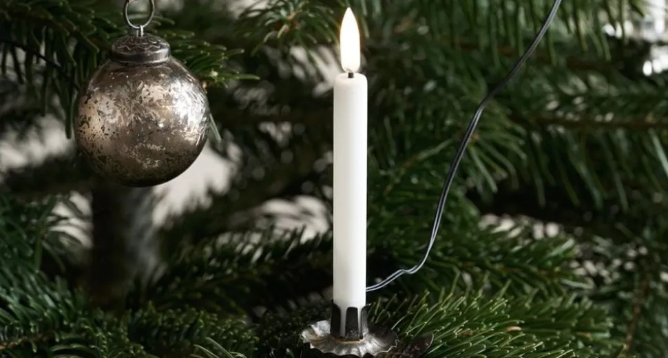 CHRISTMAS STRING, 12 CANDLES, USB-C