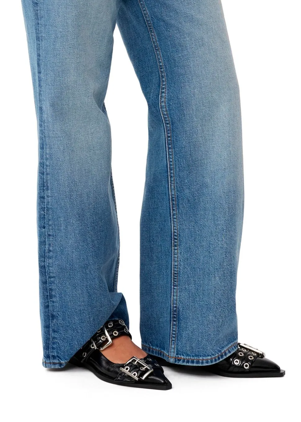 Chunky Buckle Ballerina Naplack