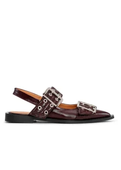 Chunky Buckle Ballerina Naplack