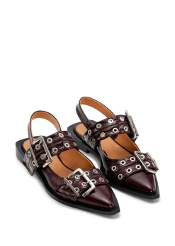 Chunky Buckle Ballerina Naplack