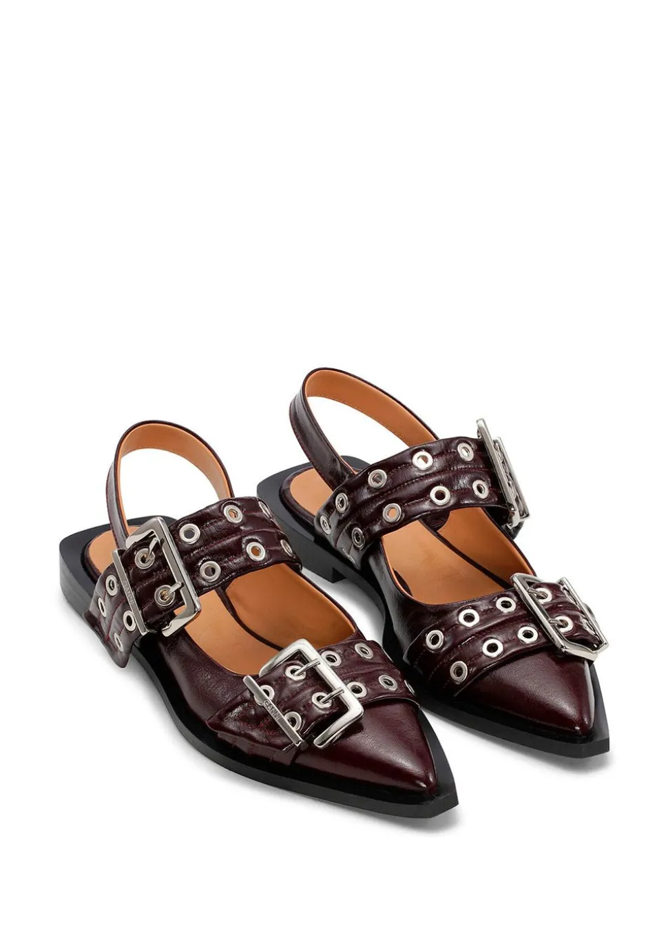 Chunky Buckle Ballerina Naplack