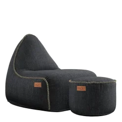 Cobana Lounge Chair & Pouf
