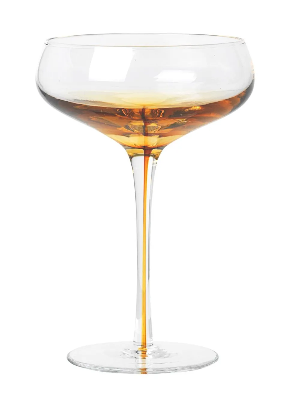 Cocktail glass - Amber / Smoke