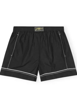 Cotton Poplin Elasticated Shorts