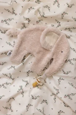 Cuddle cloth with pacifier holder