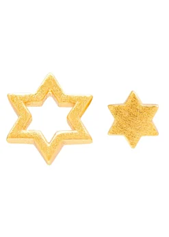 Family Star Earrings Pair