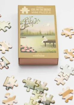 GIRL ON THE BRIDGE Mini Puzzle