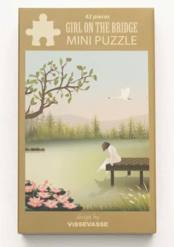 GIRL ON THE BRIDGE Mini Puzzle