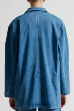IVY-Ada Boxy Blazer Wash Garda