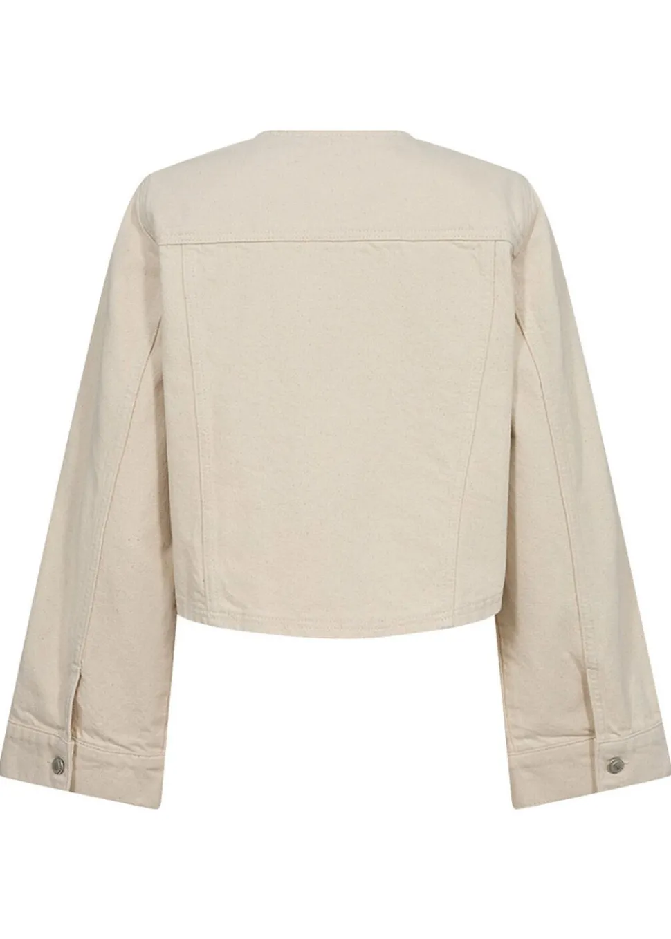 IVY-Jazz Short Jacket Wash Ecru