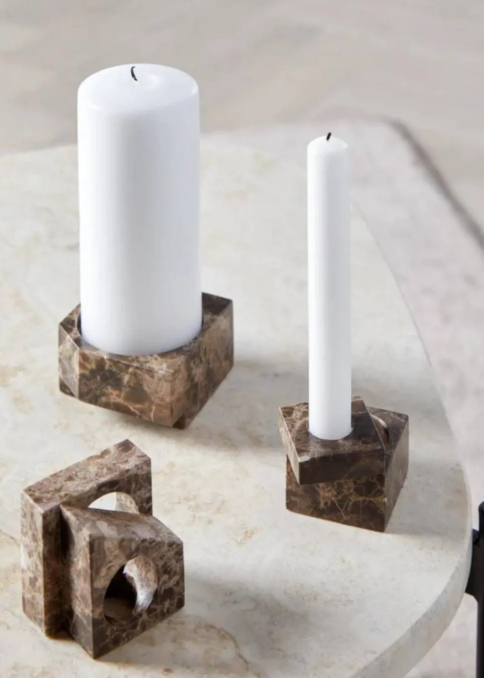 Jeu De Dés 2 Candle Holder