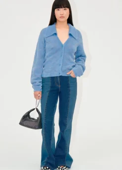 Long Sleeve Cropped Cardigan