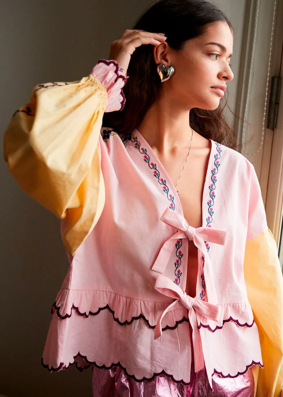 Louise Organic Cotton Top