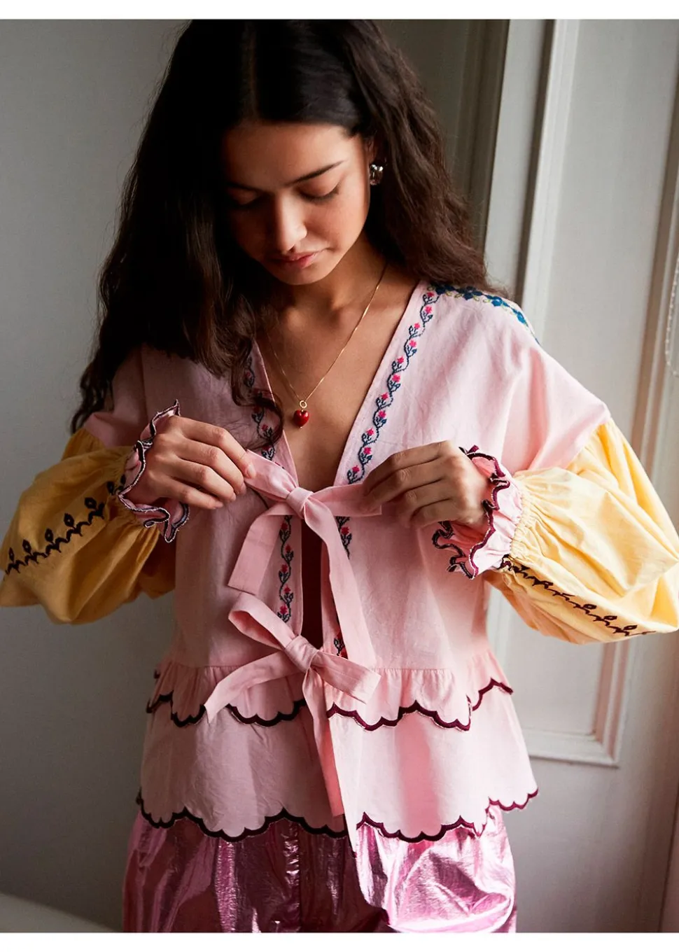 Louise Organic Cotton Top