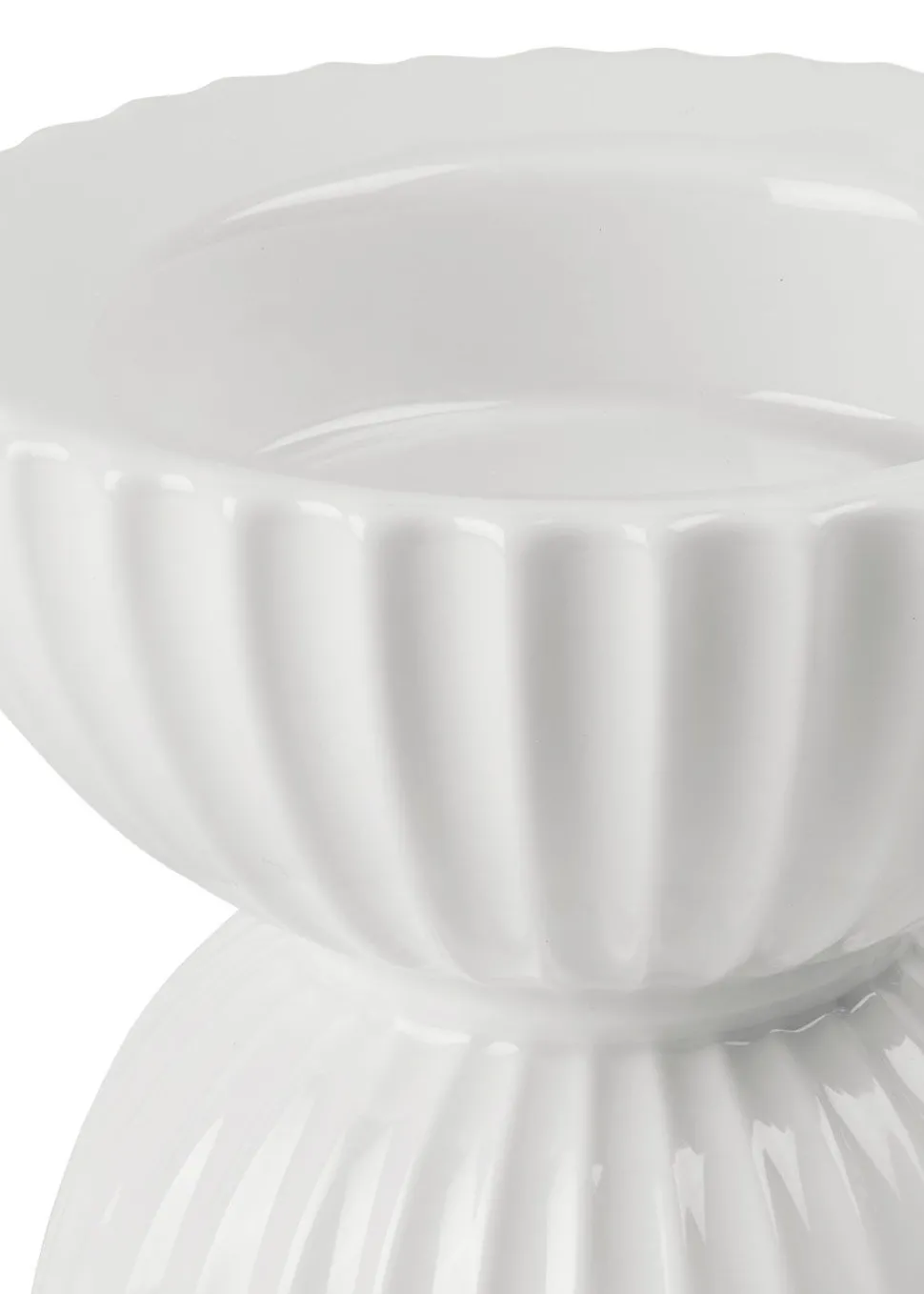 Lyngby Tura Block Candle Holder