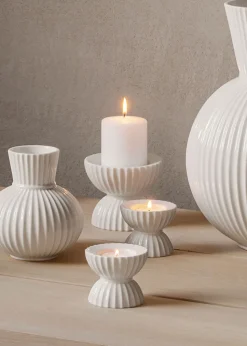 Lyngby Tura Block Candle Holder