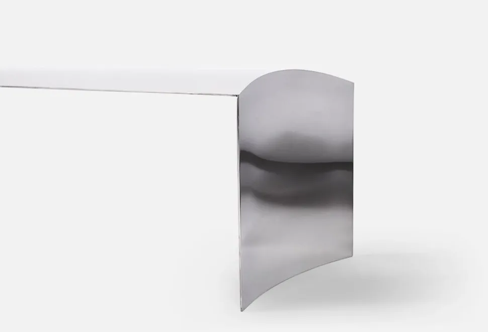 Metal Bench By Ole Schjøll