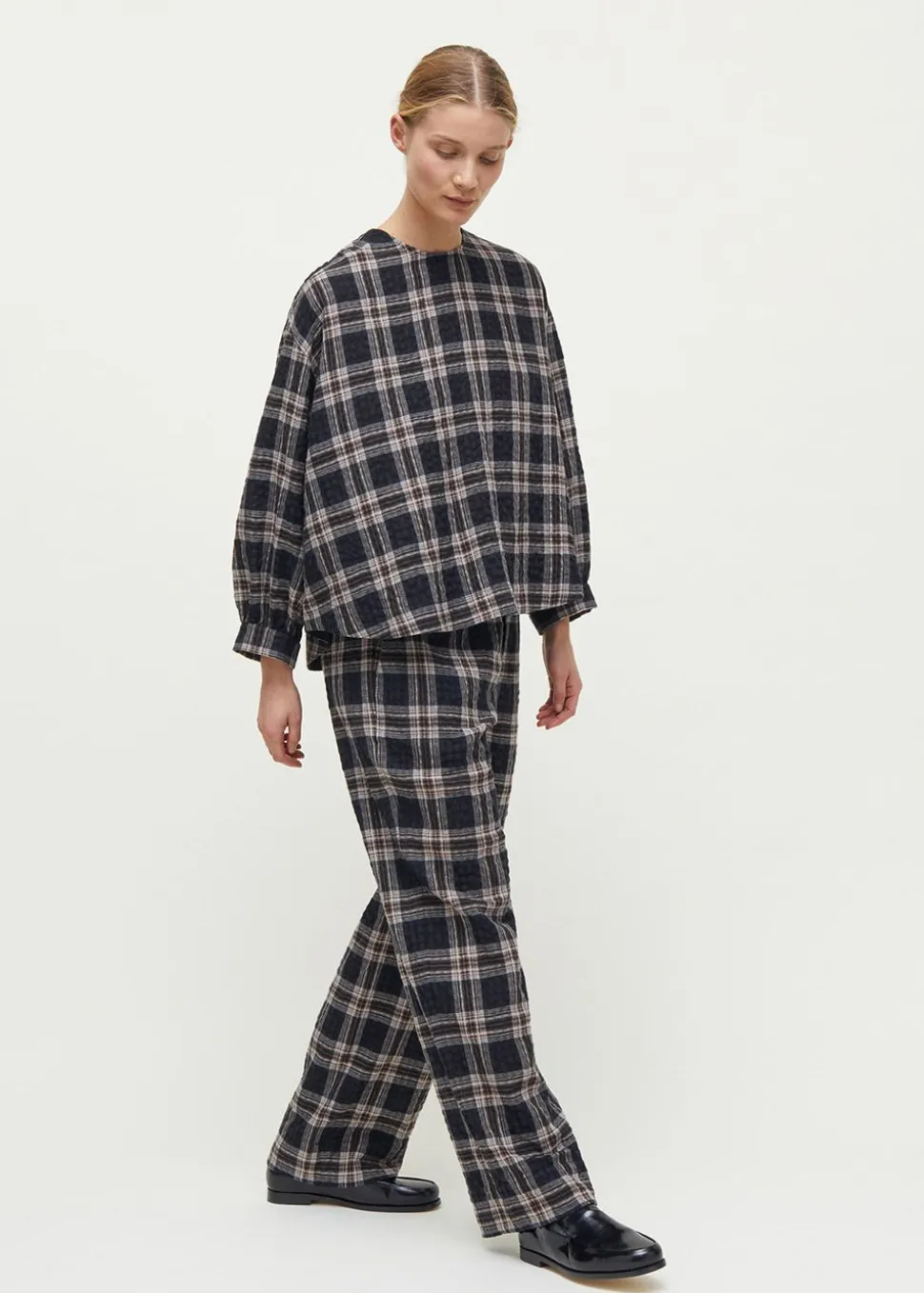 My Pant Checked Wool