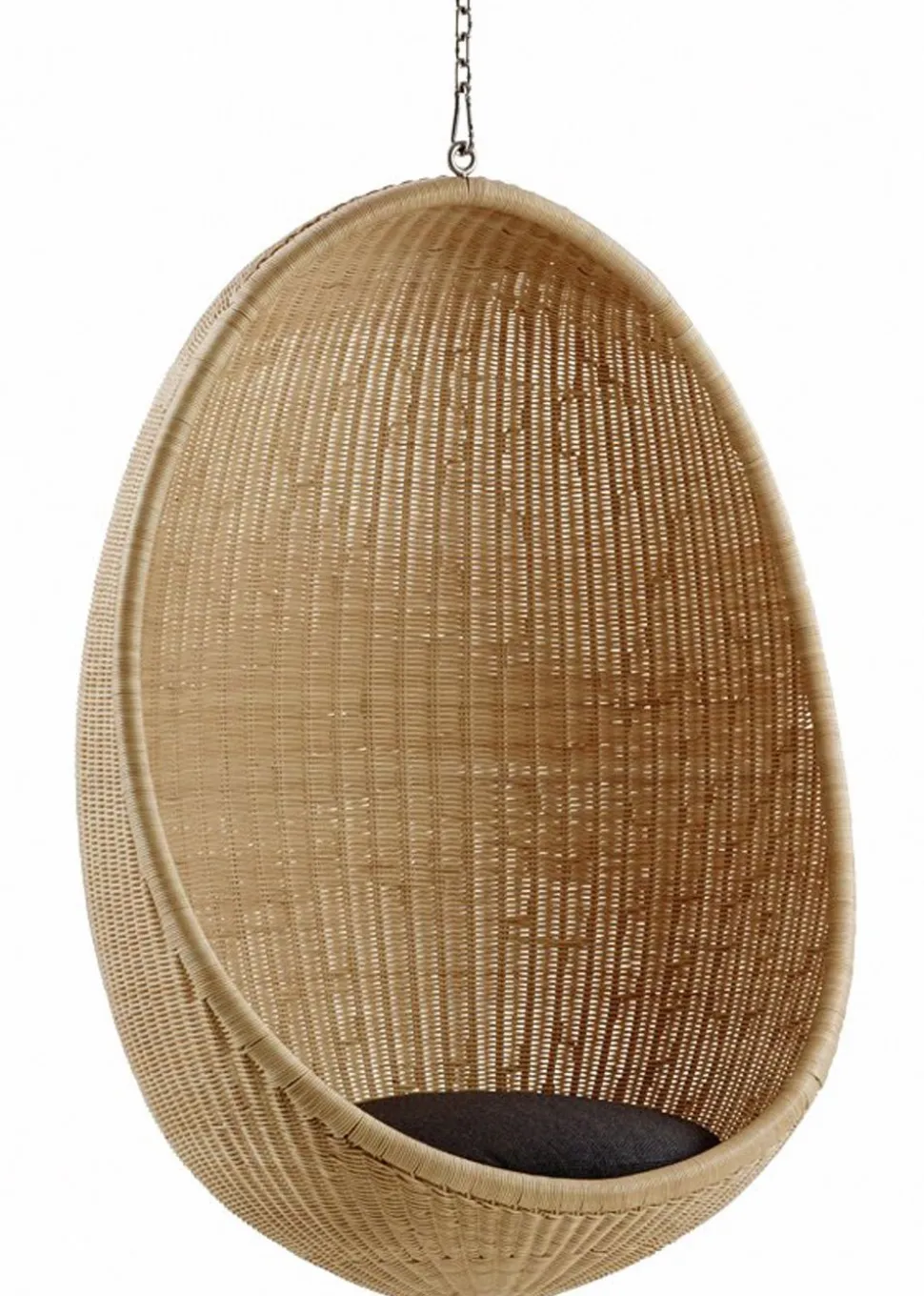 Nanna Ditzel Hanging Egg Chair Rattan - indoor model