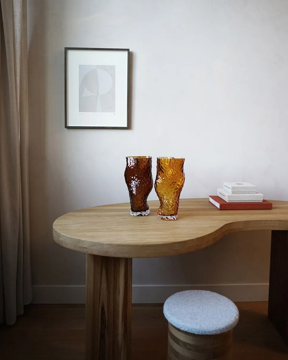 Ostrea Rock Glass Vase