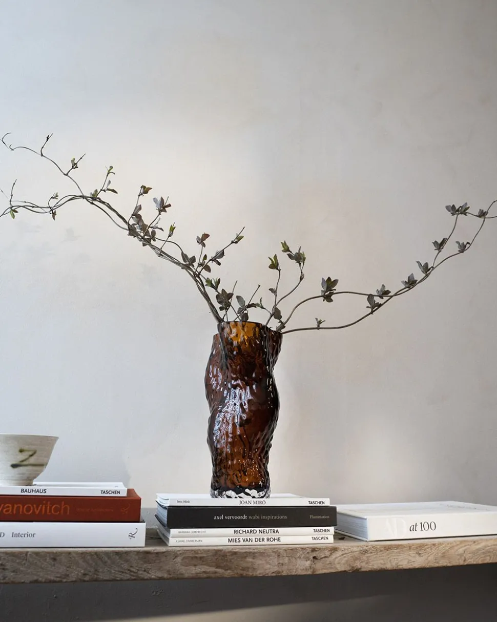 Ostrea Rock Glass Vase