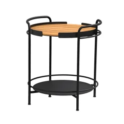 Patio Serving Table W/serving Tray