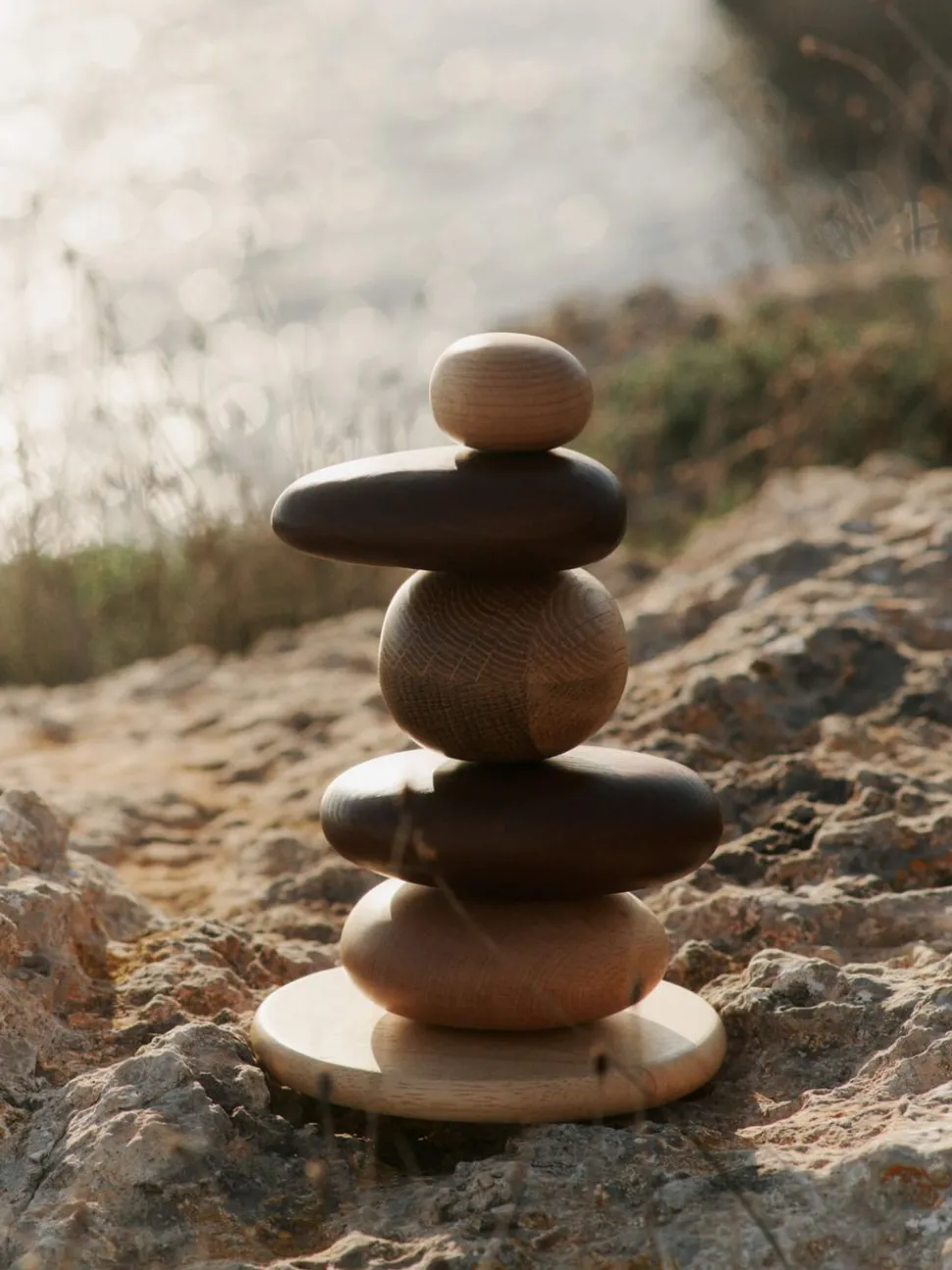 Pebble Stacking Blocks