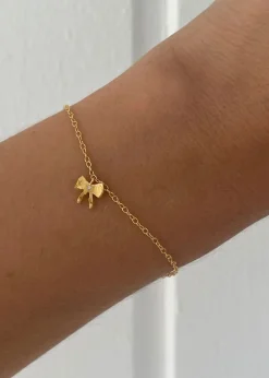 Petit Bow with Stone Bracelet