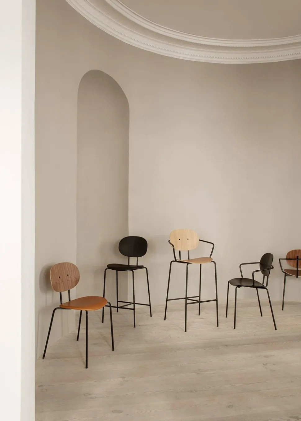 Piet Hein Bar Armchair | Seat Upholstery
