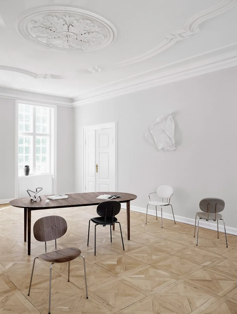 Piet Hein Dining Armchair