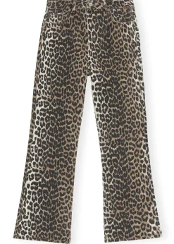 Print Denim Betzy Cropped