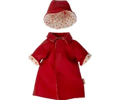 Rain coat w. hat, Teddy mum