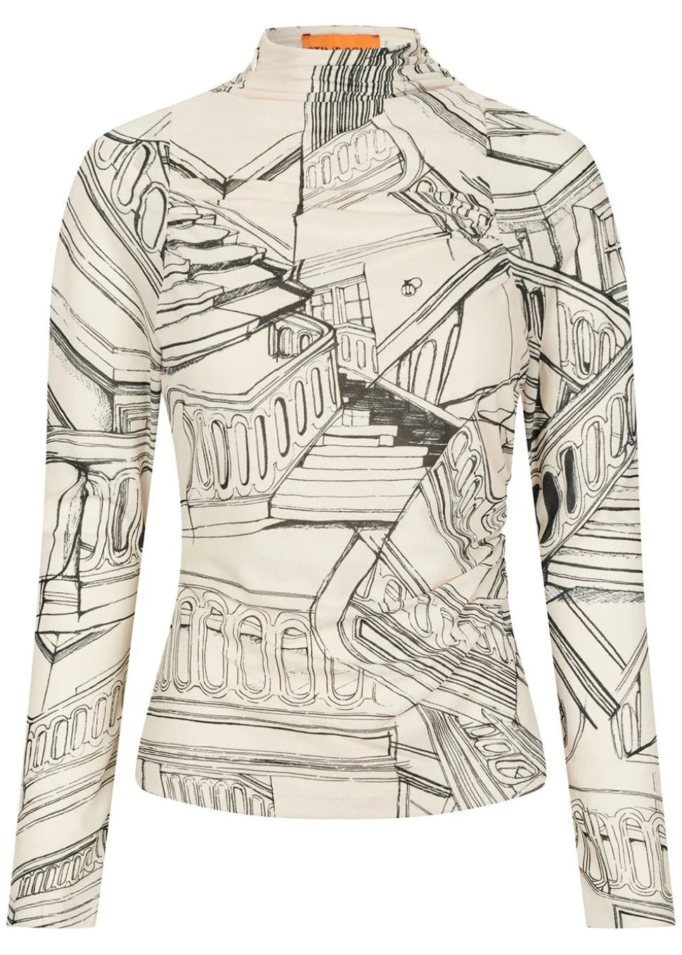 Rouched Fitted Top