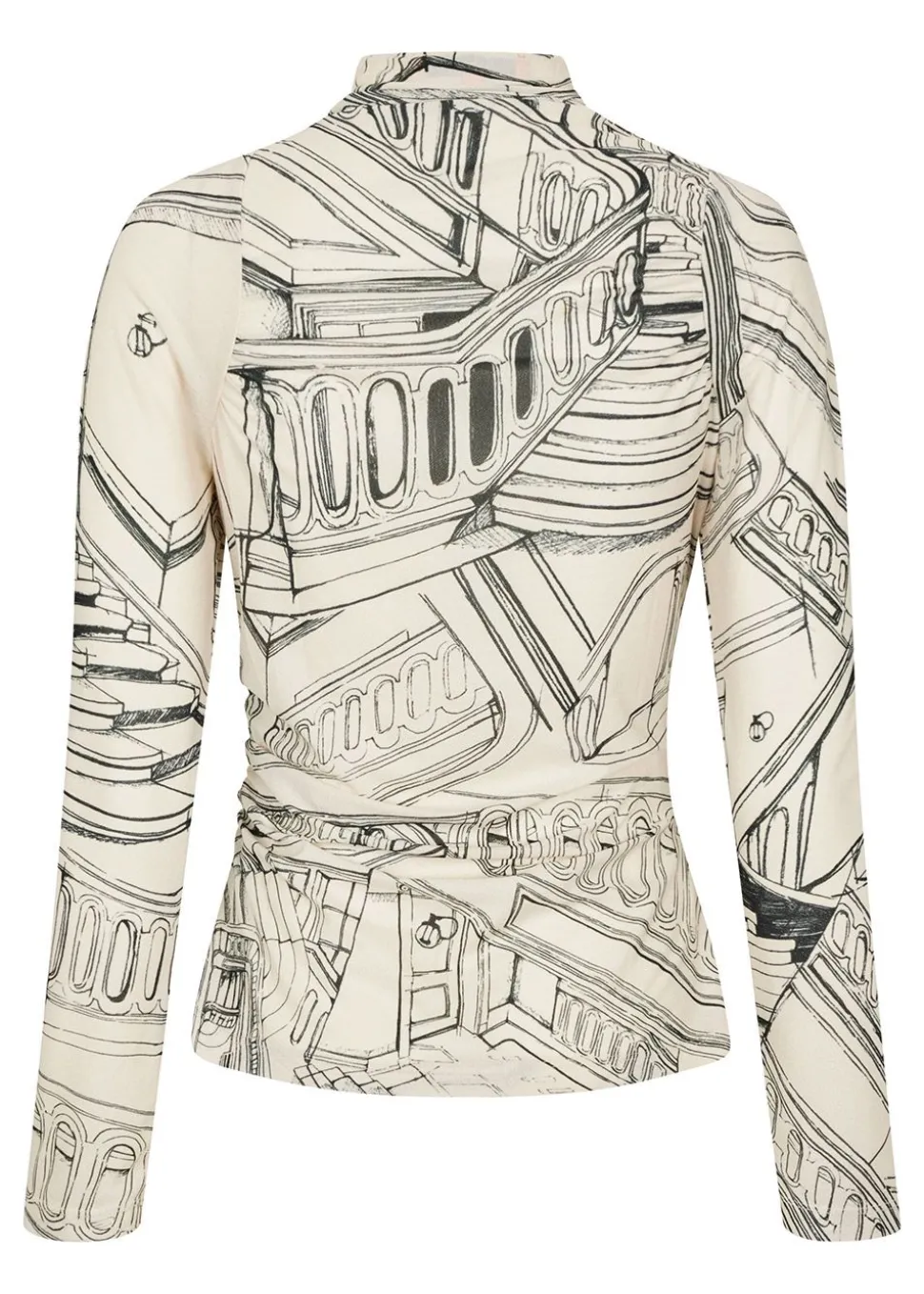Rouched Fitted Top