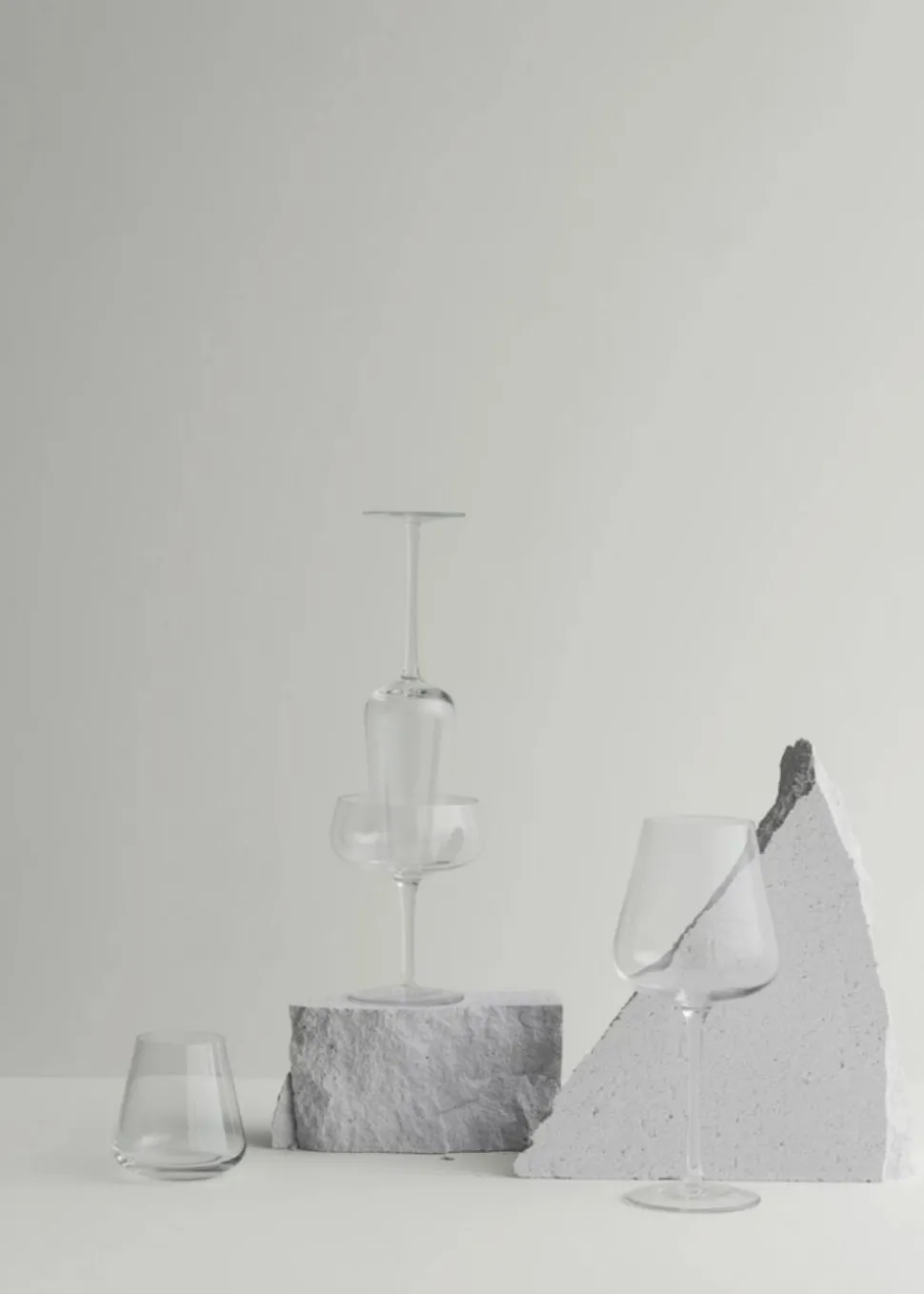 Set Of 2 Red Wine Glasses - Belo Clear