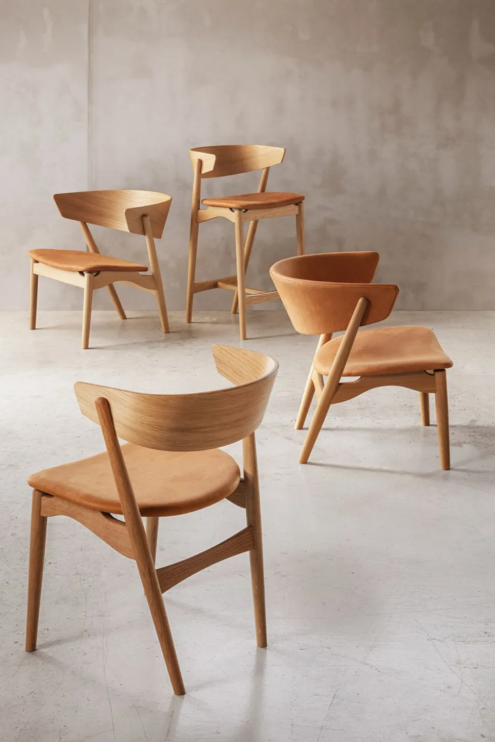 Sibast No.7 Dining Chair | Full Upholstery