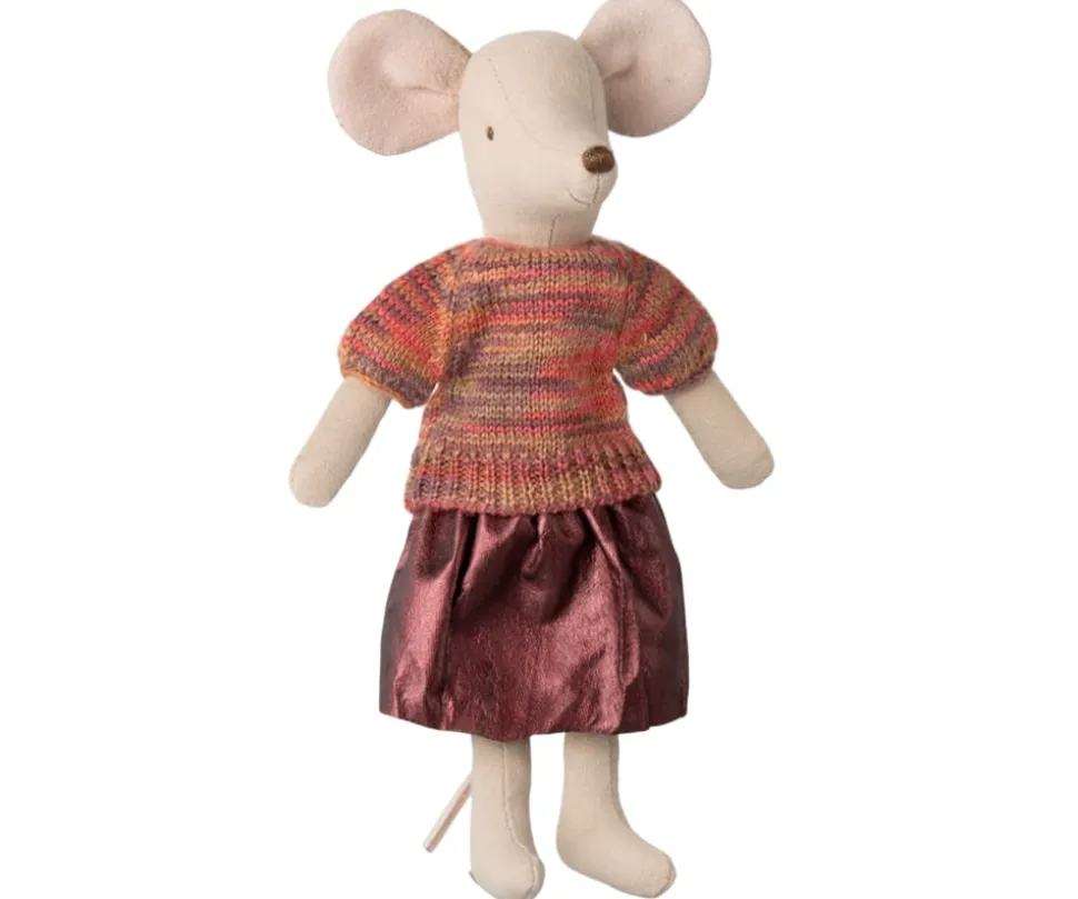 Skirt And Knitted Blouse, Mum Mouse