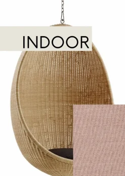 Skräddarsydd kudde for Hanging Egg Chair - Rattan
