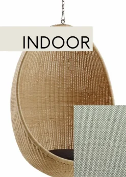 Skräddarsydd kudde for Hanging Egg Chair - Rattan