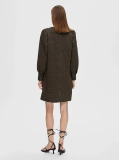 SLFAgnethe Glitter Jacquard Short Dress