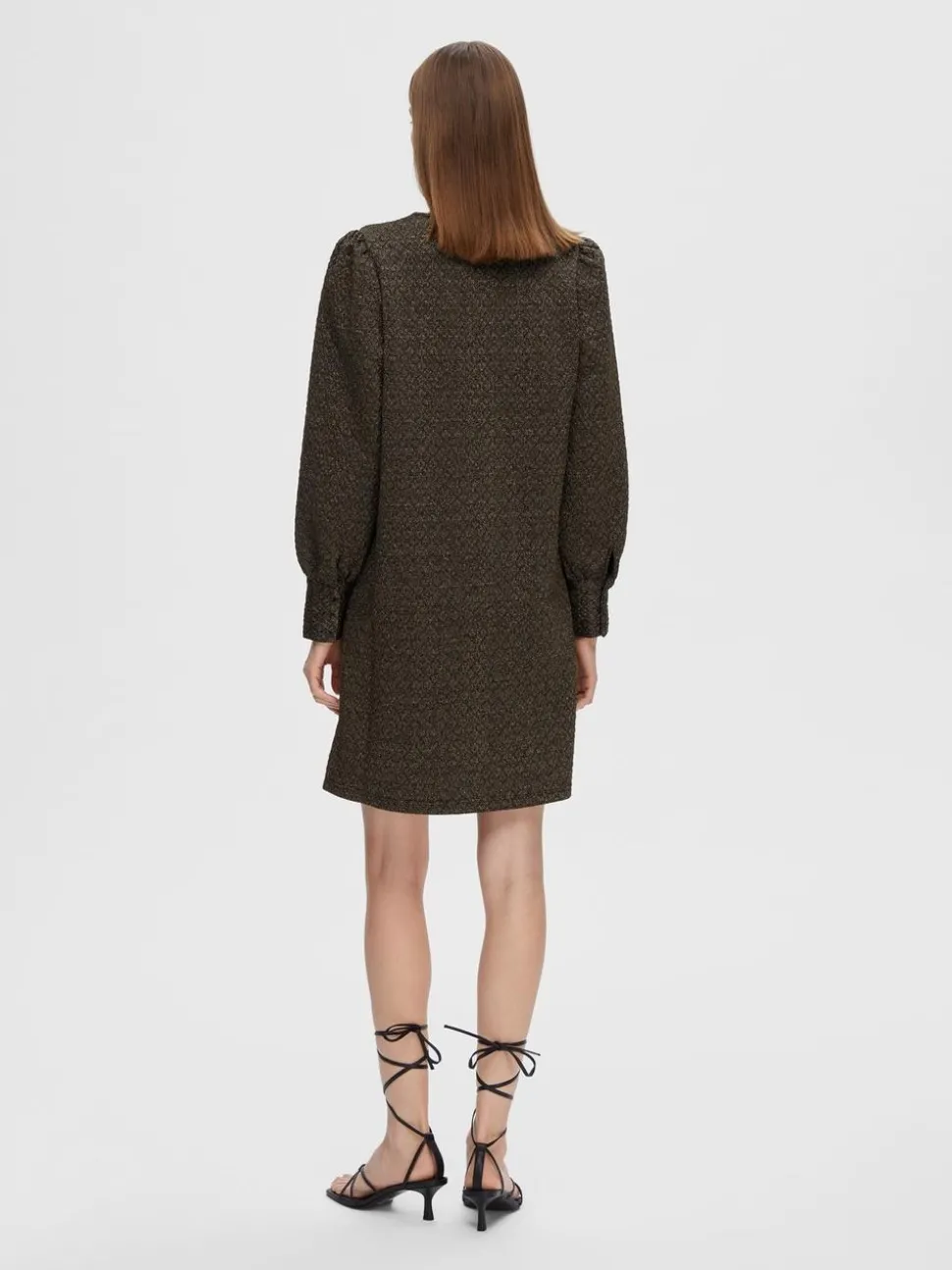 SLFAgnethe Glitter Jacquard Short Dress