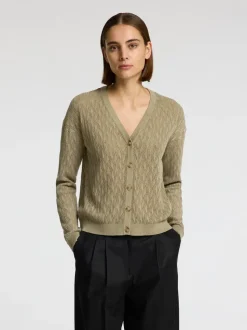 SLFAgny LS Knit Structure Cardigan