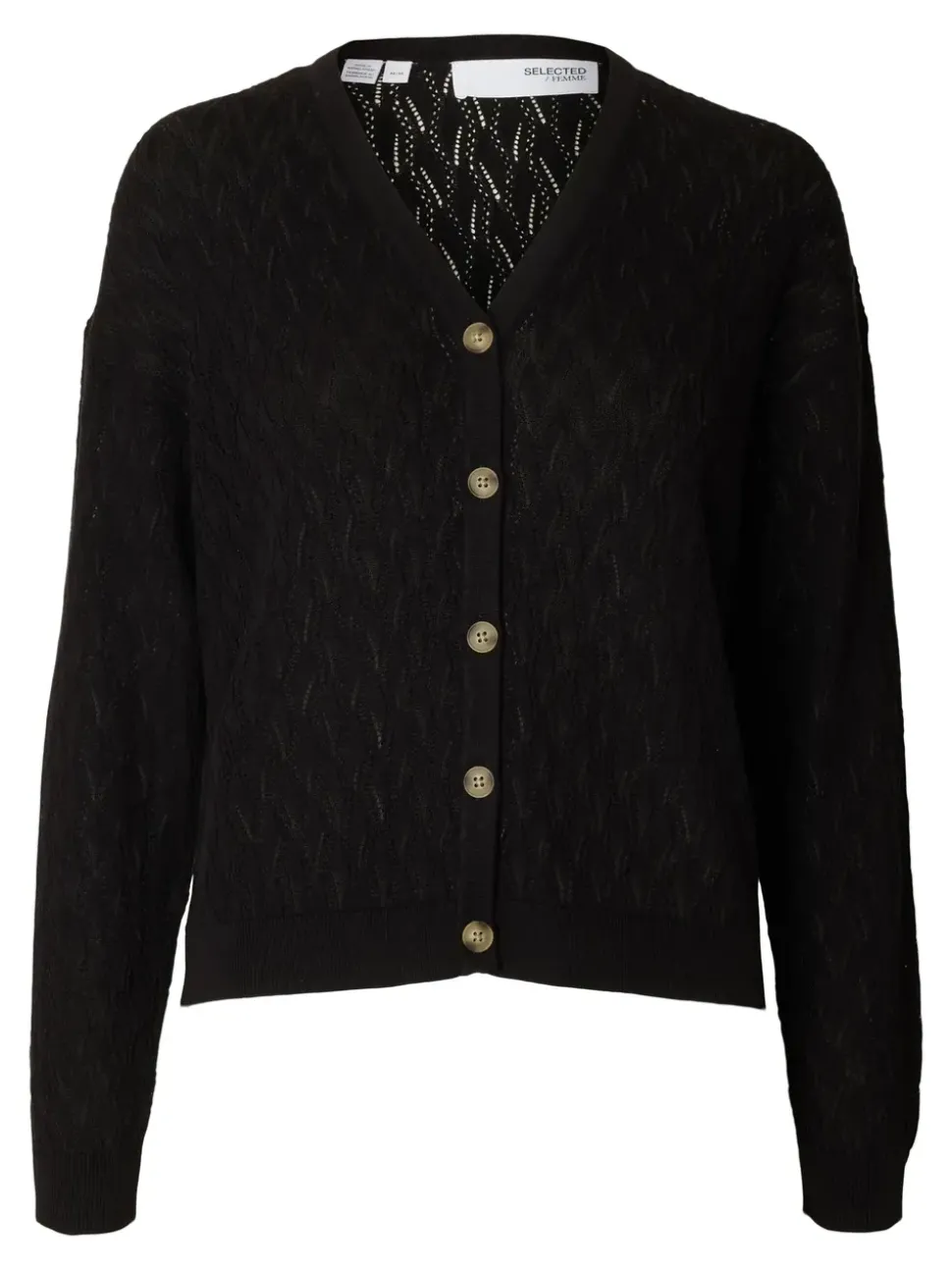 SLFAgny LS Knit Structure Cardigan